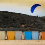 Paraglider am Strand