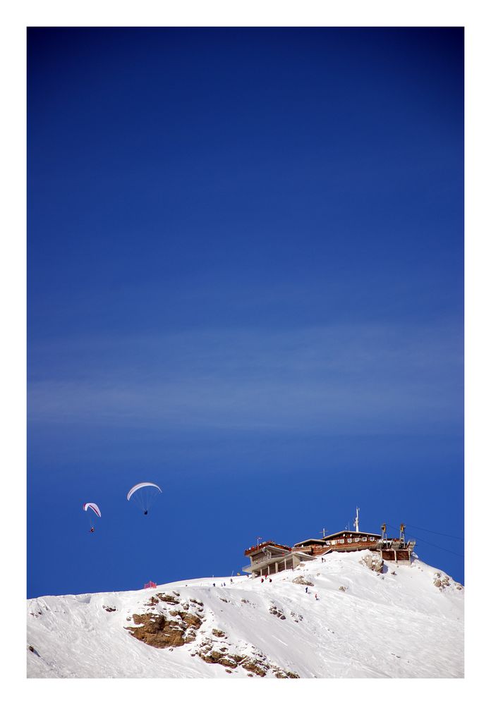 Paraglider auf 2000m