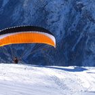 Paraglider auf dem Darlux