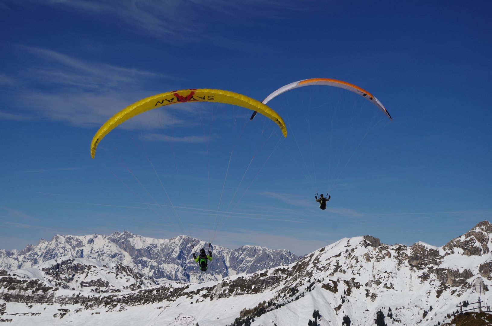 Paraglider auf dem Fulseck III