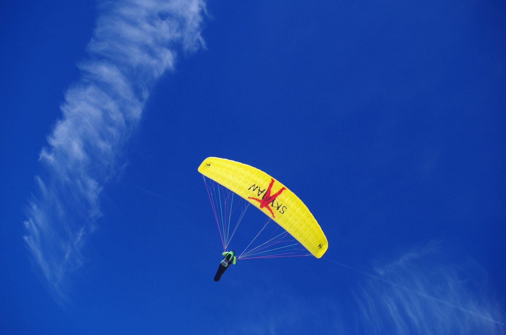 Paraglider auf dem Fulseck IV