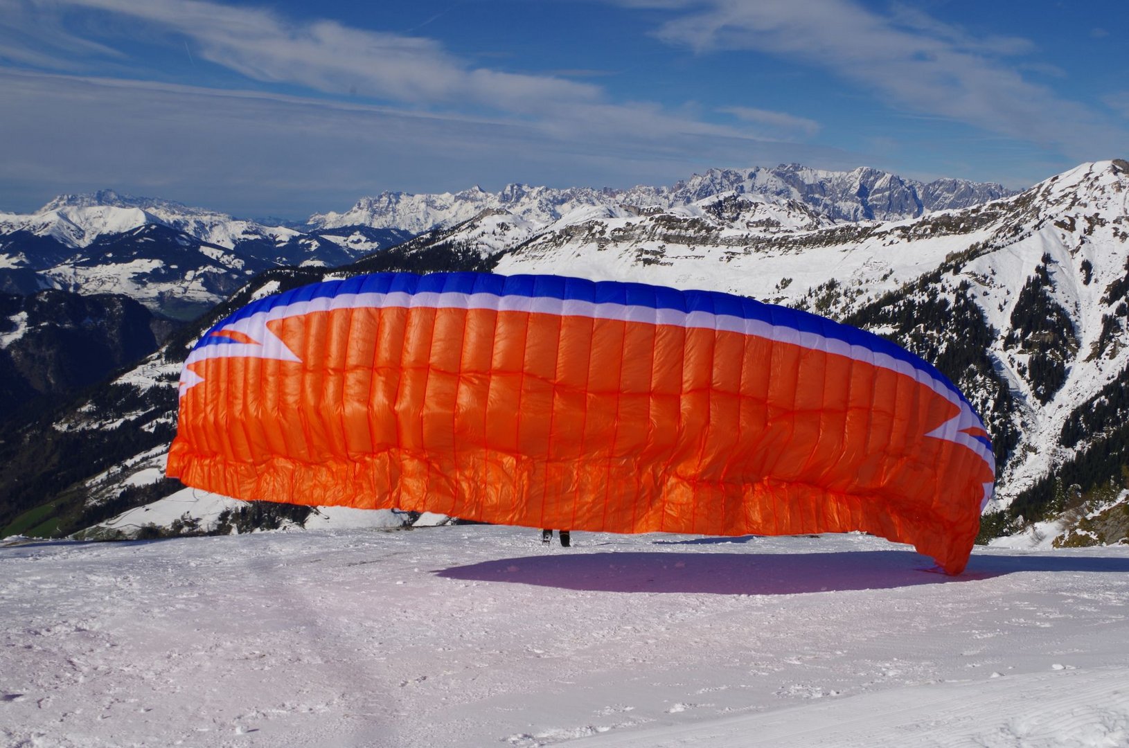 Paraglider auf dem Fulseck VI