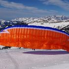 Paraglider auf dem Fulseck VI