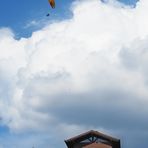 Paraglider auf der Alpspitze