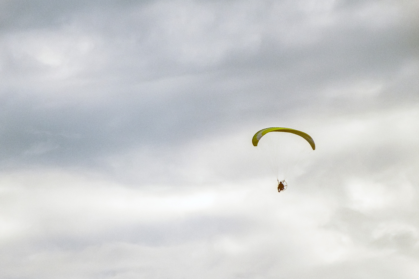 Paraglider aus der Nähe