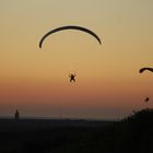 Paraglider im Sonnenuntergang !!