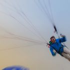 Paraglider in Holland an Dünen