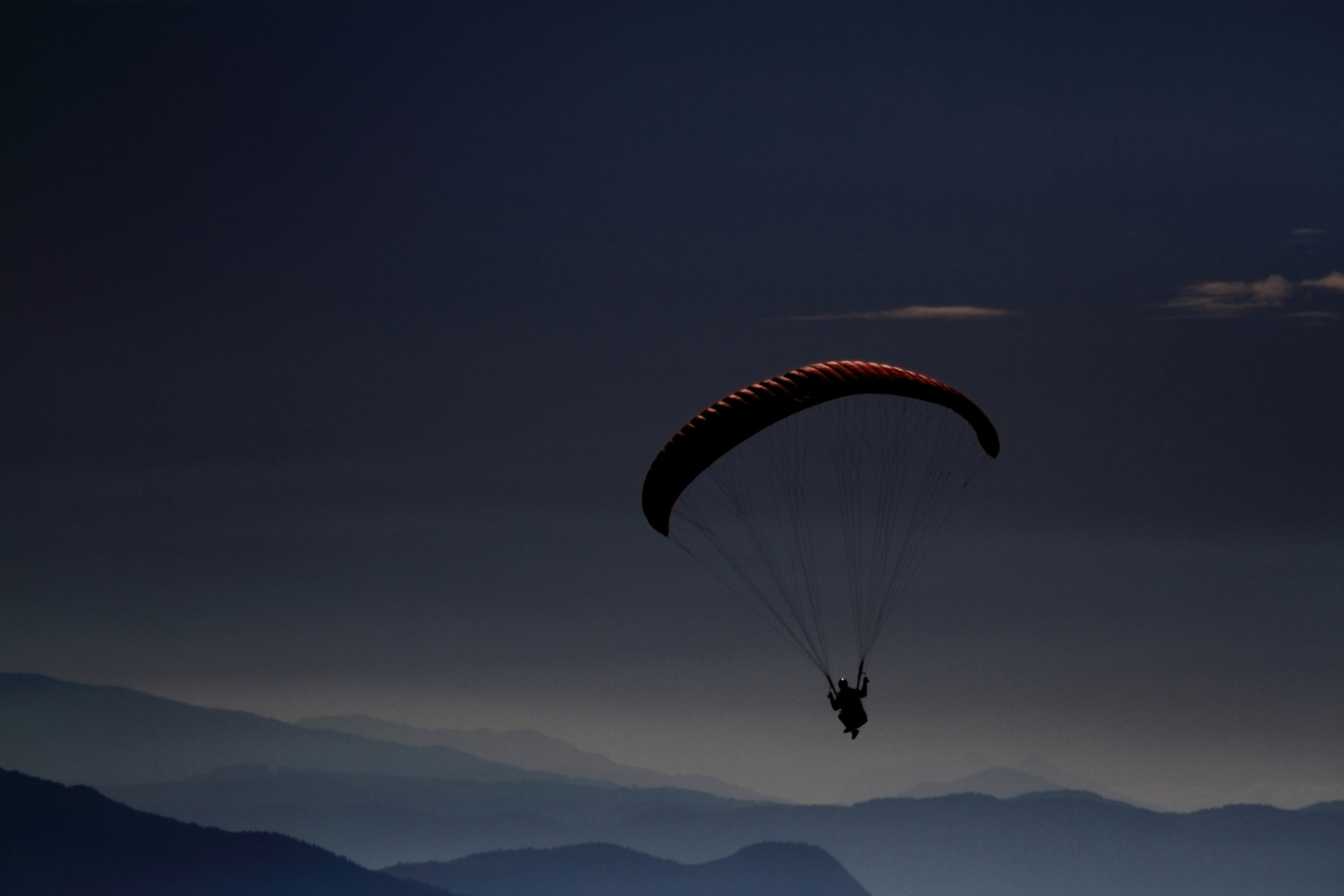 Paraglider müsste man sein ...