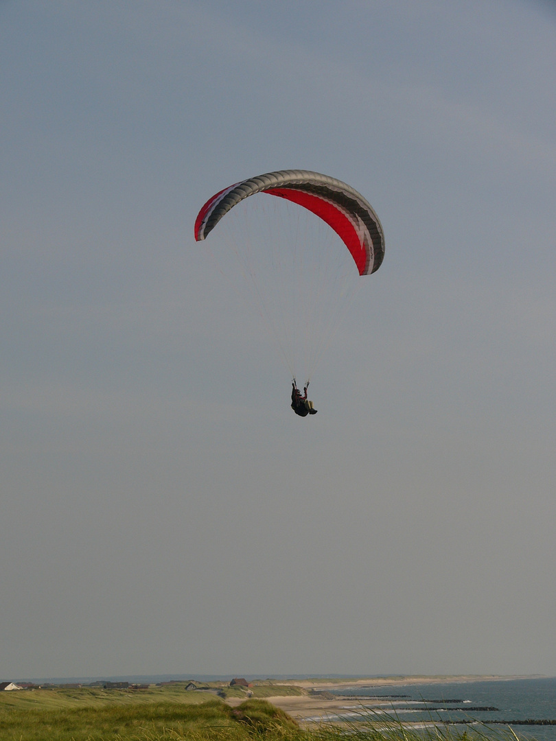 paraglider - steilküste trans kirke