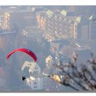 Paraglider über Baden-Baden