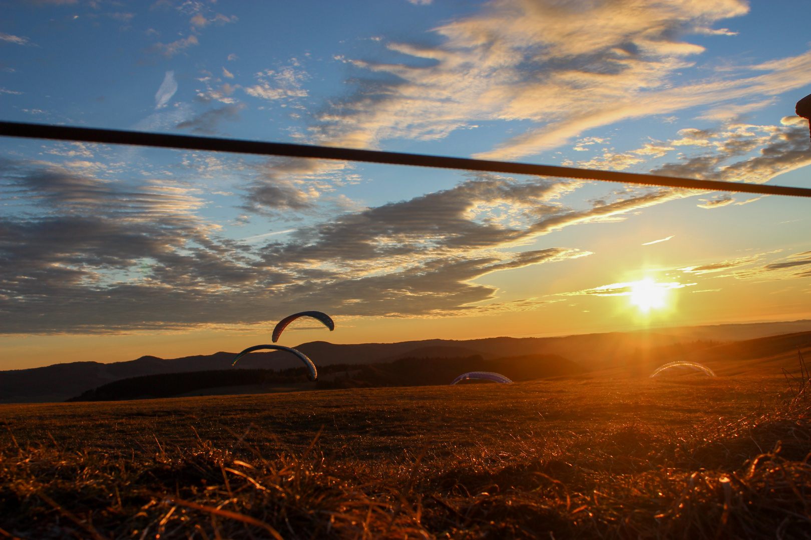 Paragliding 