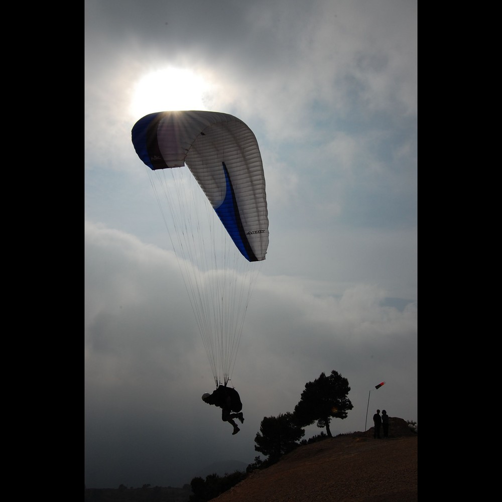 paragliding alicante