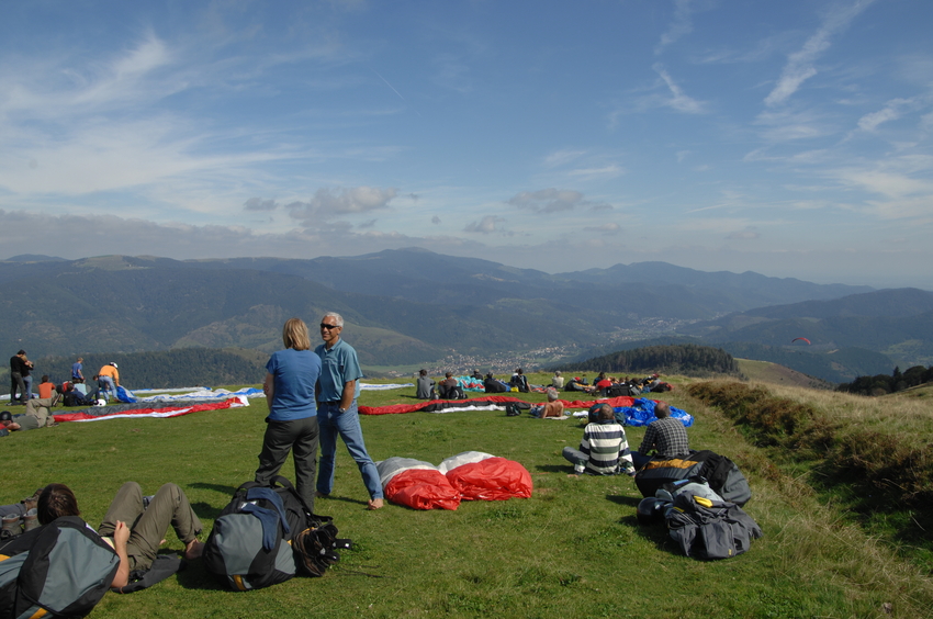 Paragliding am Drumont - Alsace II