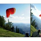 Paragliding am Gaisberg