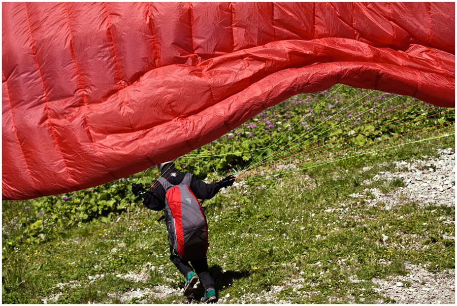 Paragliding am Nebelhorn