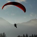 Paragliding am Tegernsee