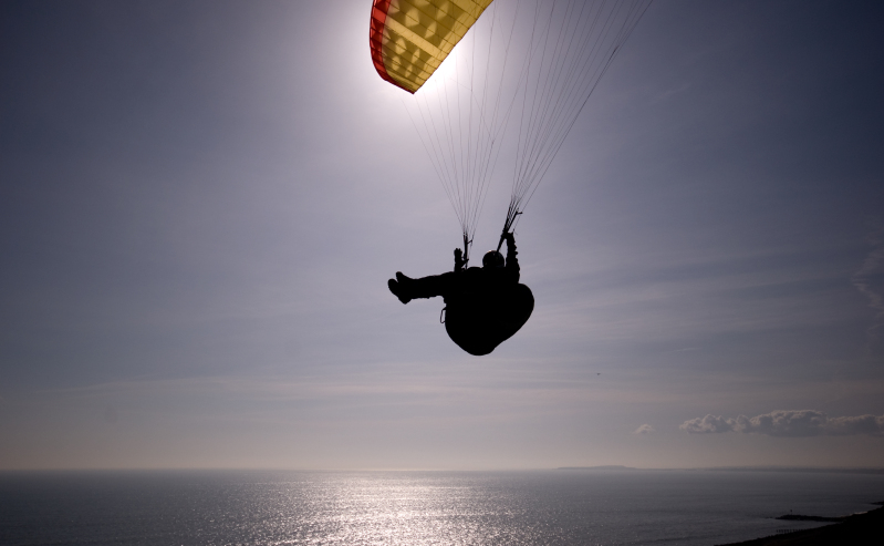 Paragliding at Barton