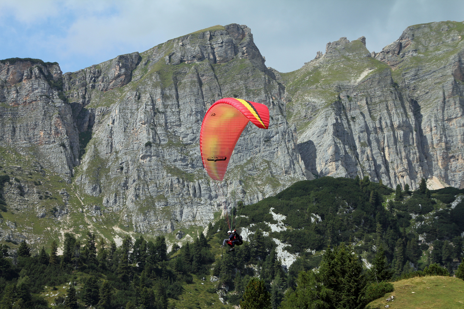 Paragliding im Rofan