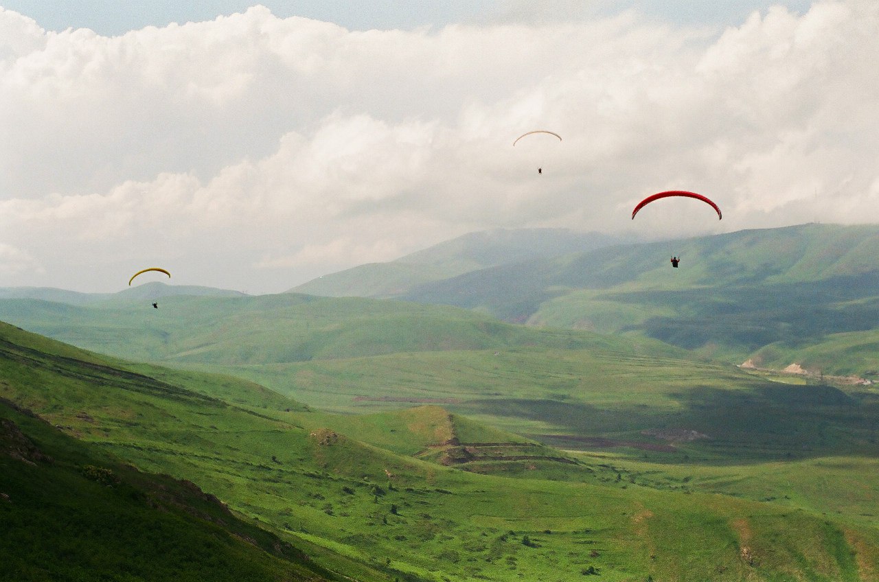 Paragliding in Armenia