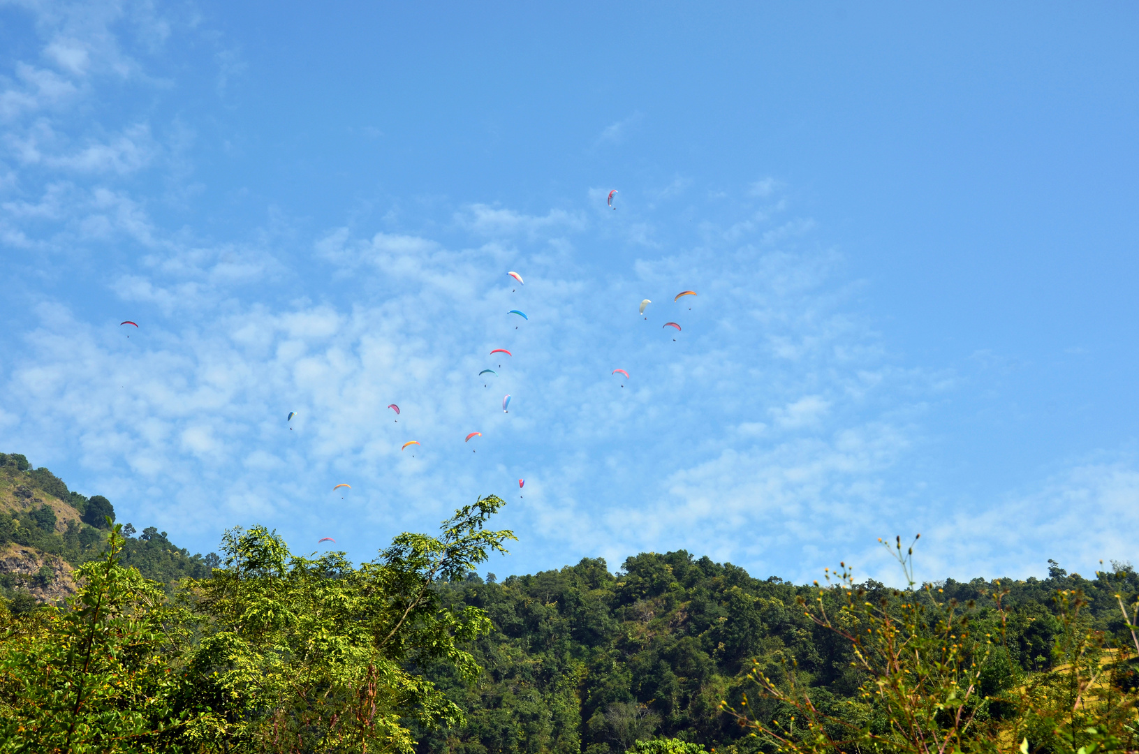 Paragliding in Sarangkot