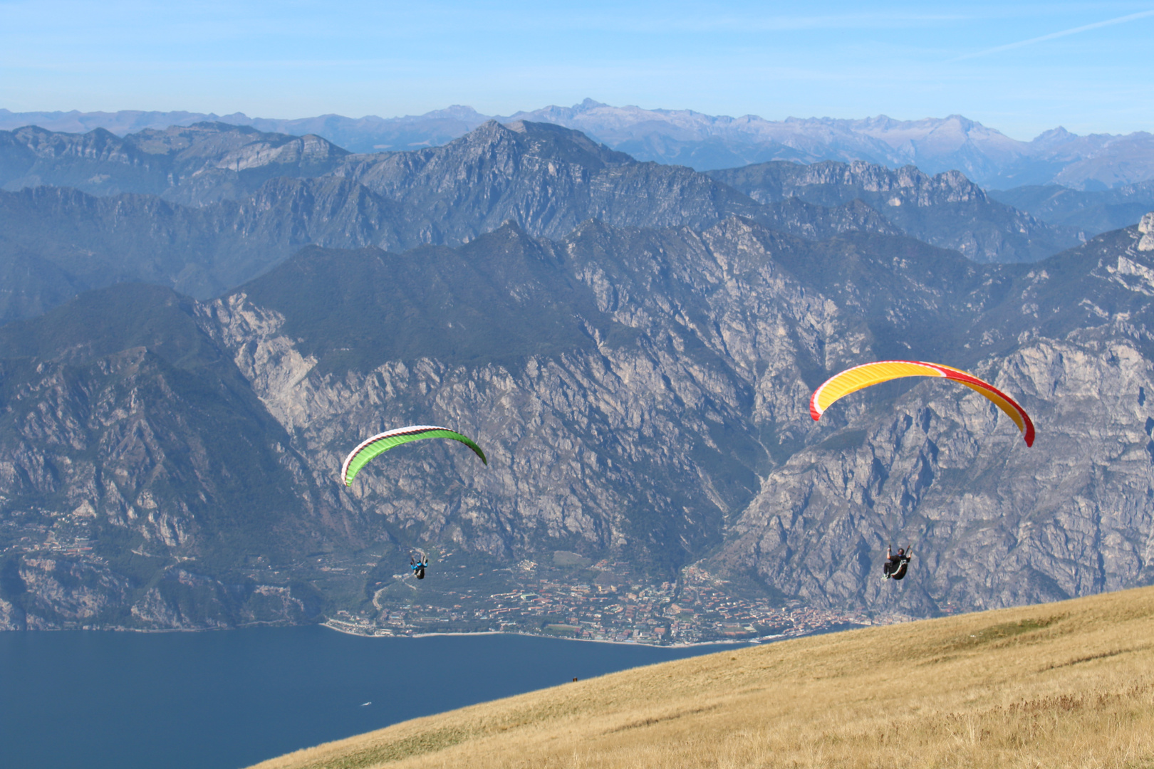 Paragliding vom Monte Baldo