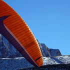 Paraglyding-Ballett on Gurnigel Wasserscheide (Switzerland)