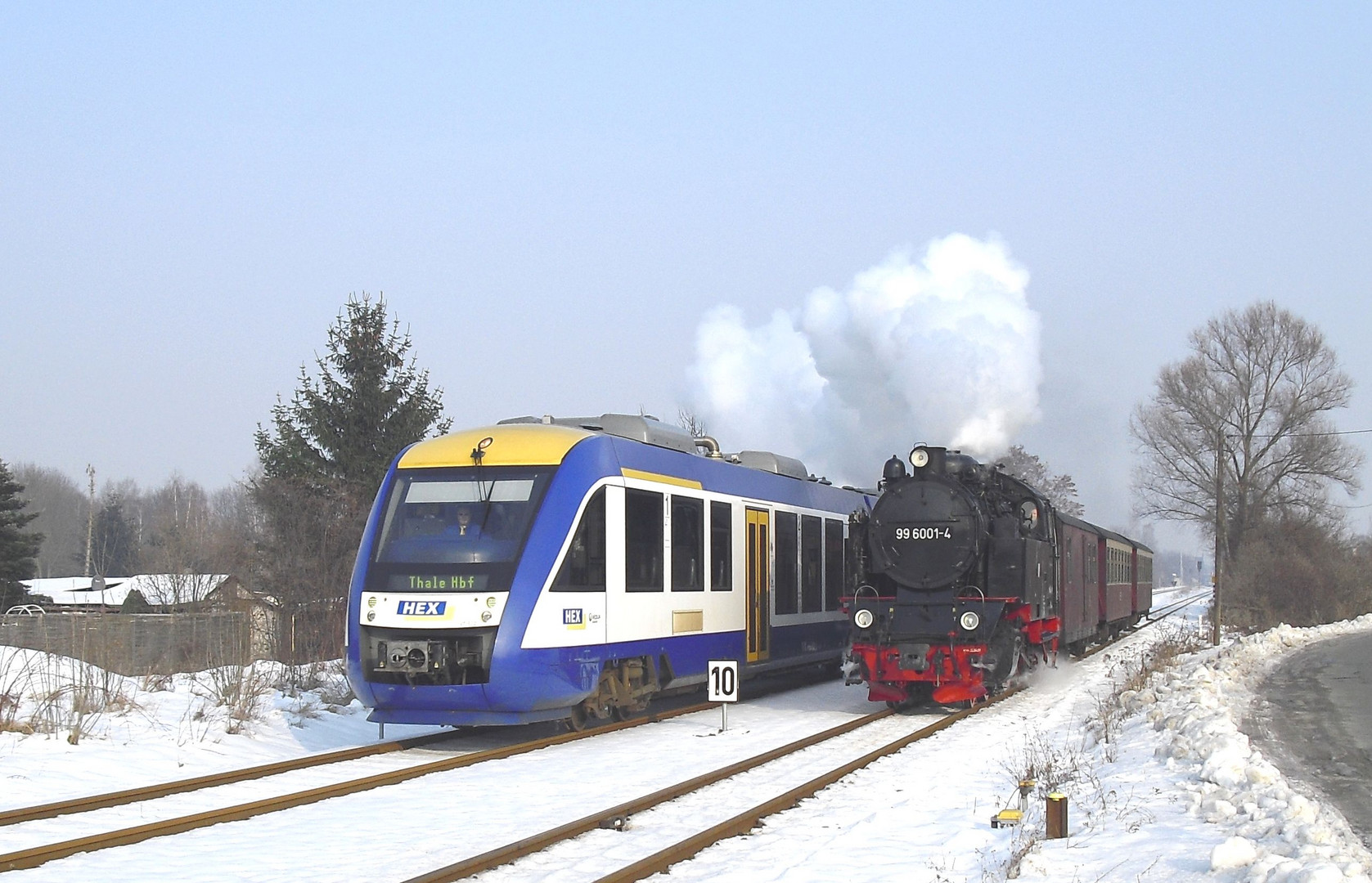 Paralellfahrt zweiter Versuch