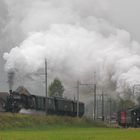 Parallelausfahrt im Nebel - Vorgängerfoto frisiert, nun ohne Fotografen