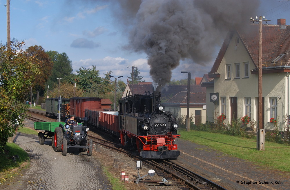 Parallelausfahrt in Olbersdorf Oberdorf