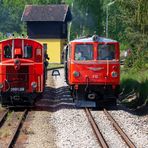 Parallelausfahrt von Alt-Nagelberg mit Dieseltraktion