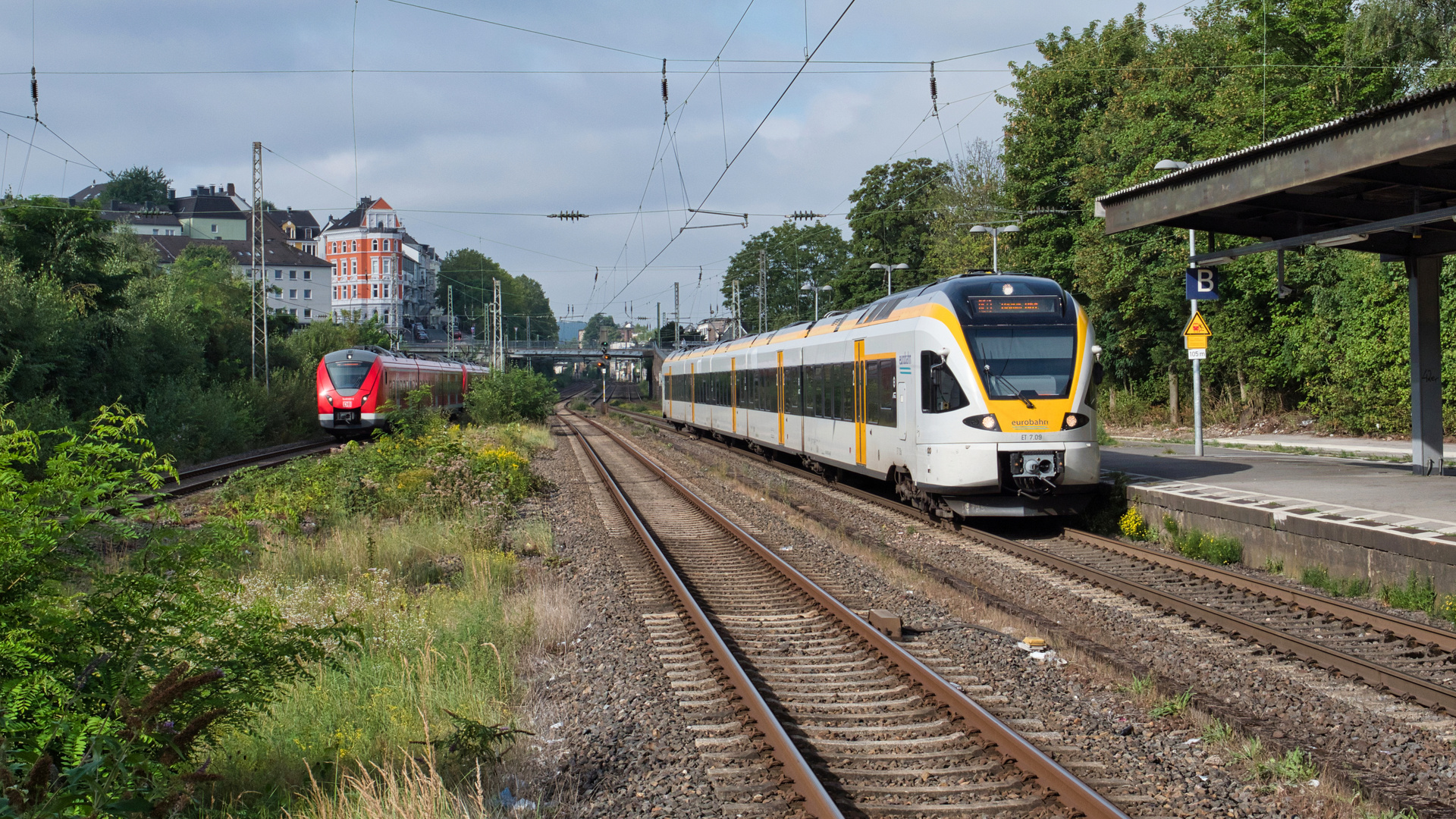 Paralleleinfahrt in Wuppertal-Barmen