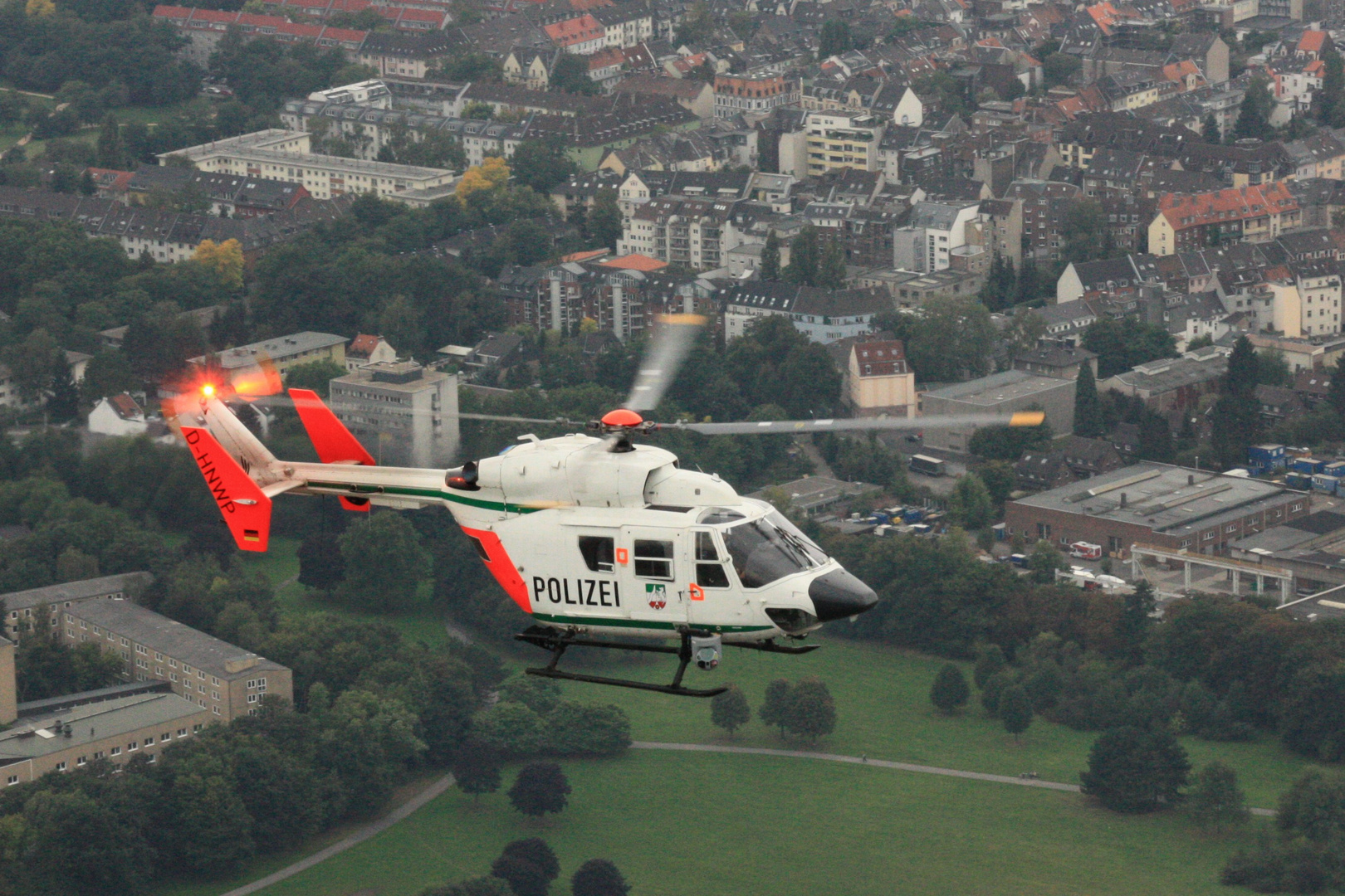 Parallelflug mit der Polizei II