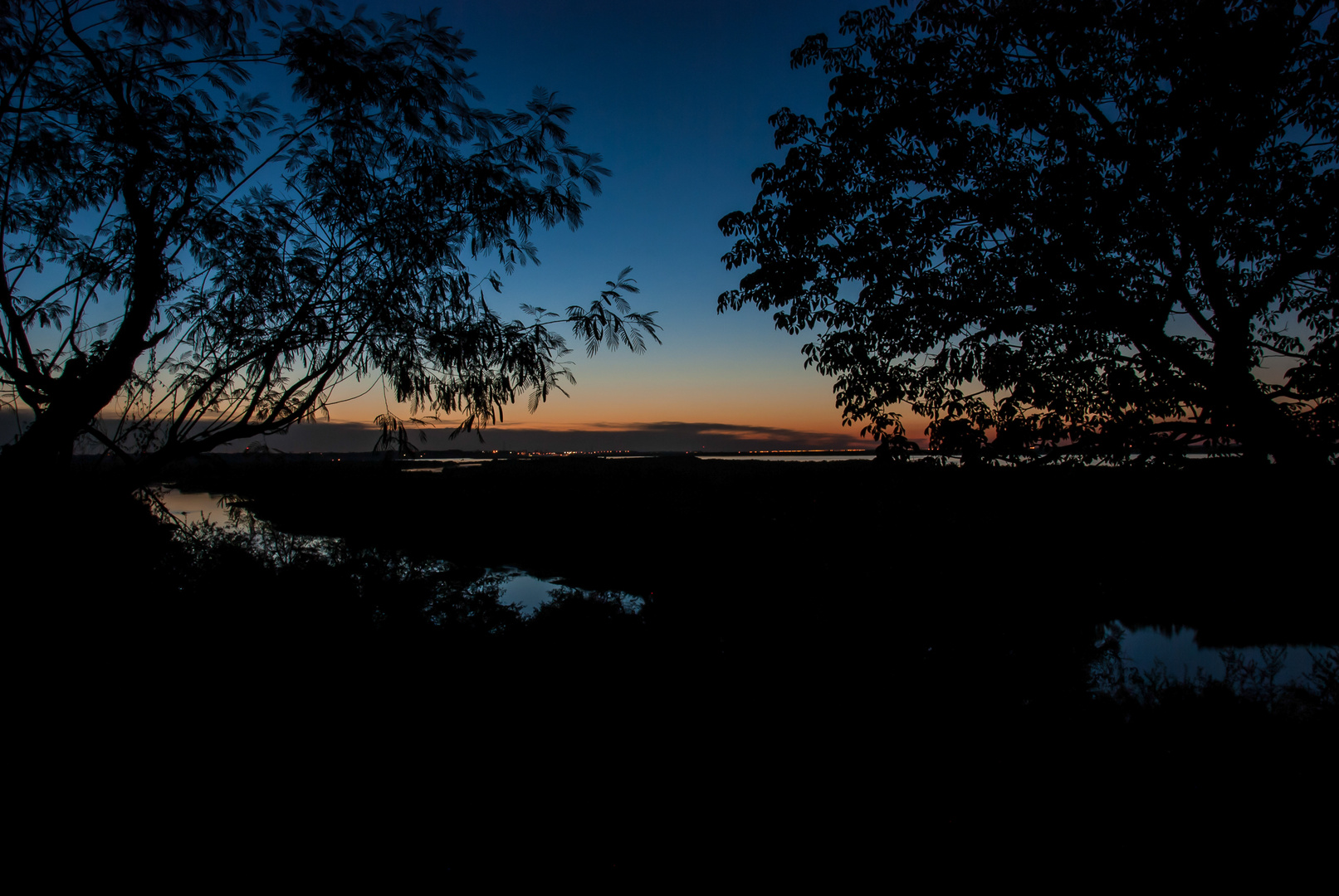 Paraná blue hour