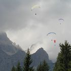 parapendii nelle dolomiti