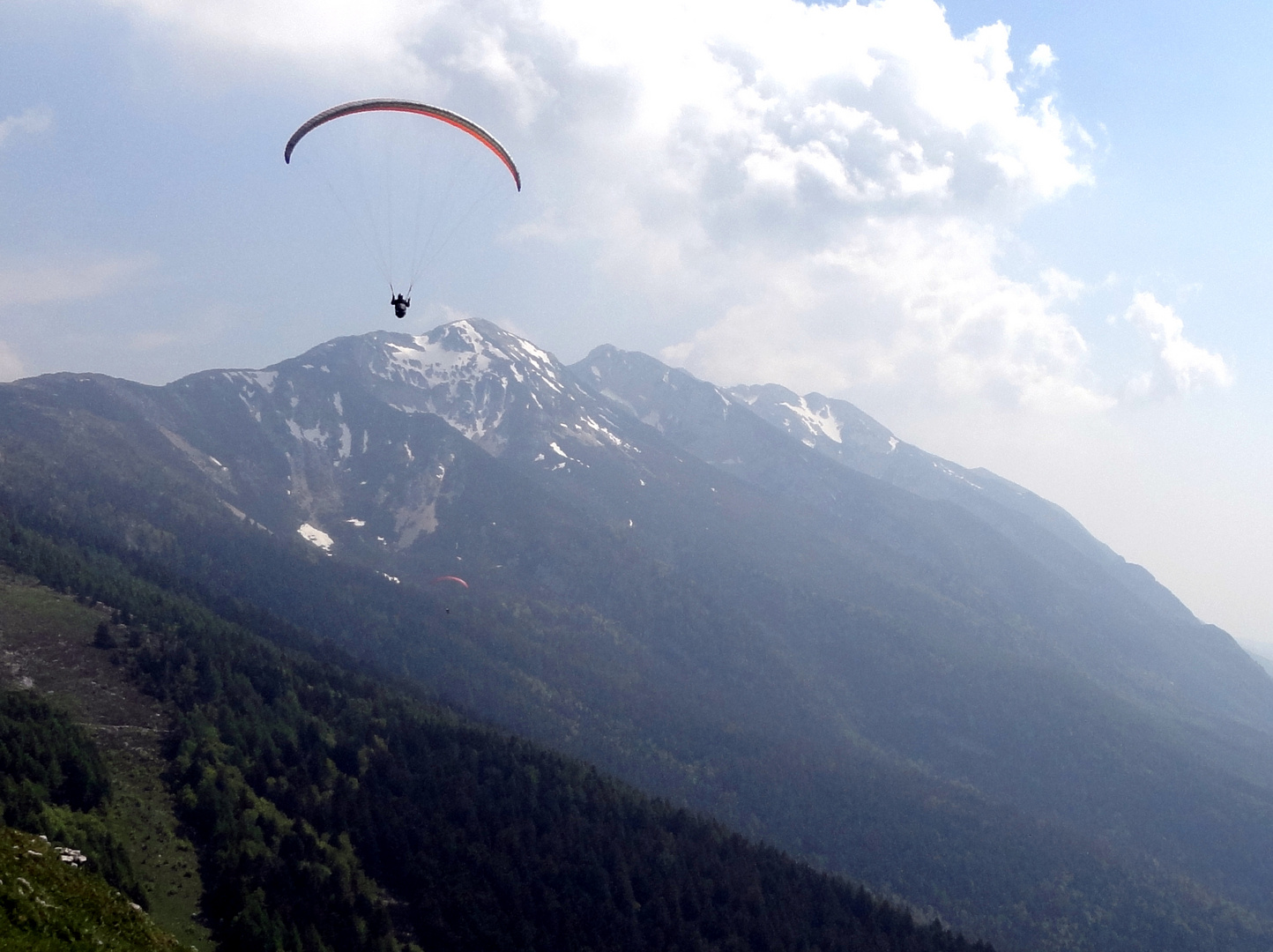 parapendio al monte baldo