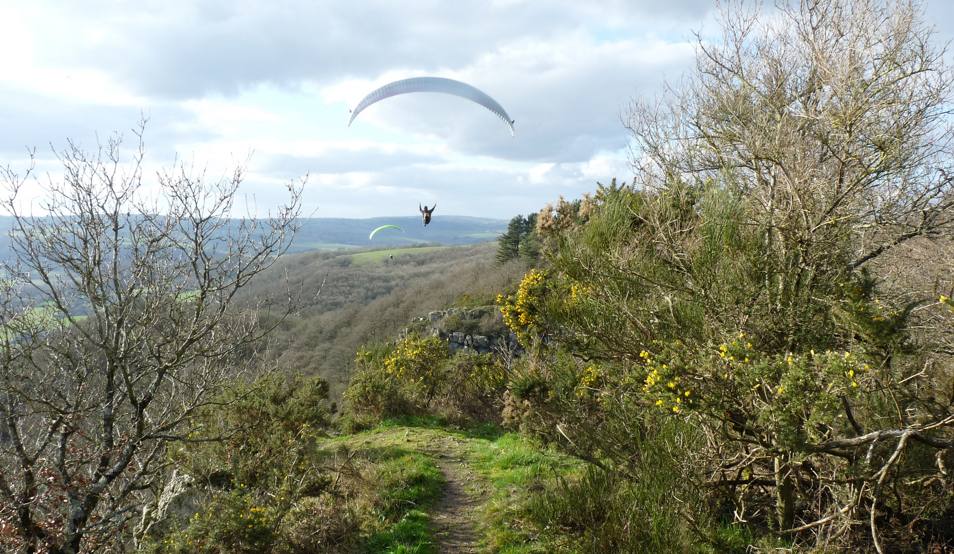 Parapente à Clécy - Normandie