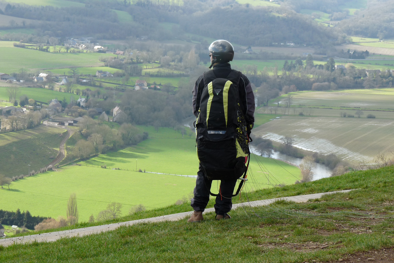 Parapente à Clécy - Normandie