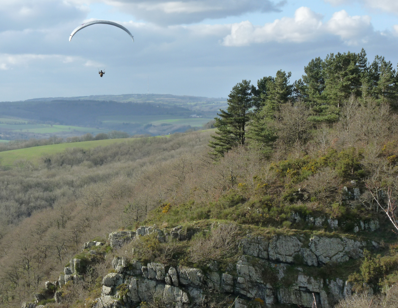 Parapente à Clécy - Normandie