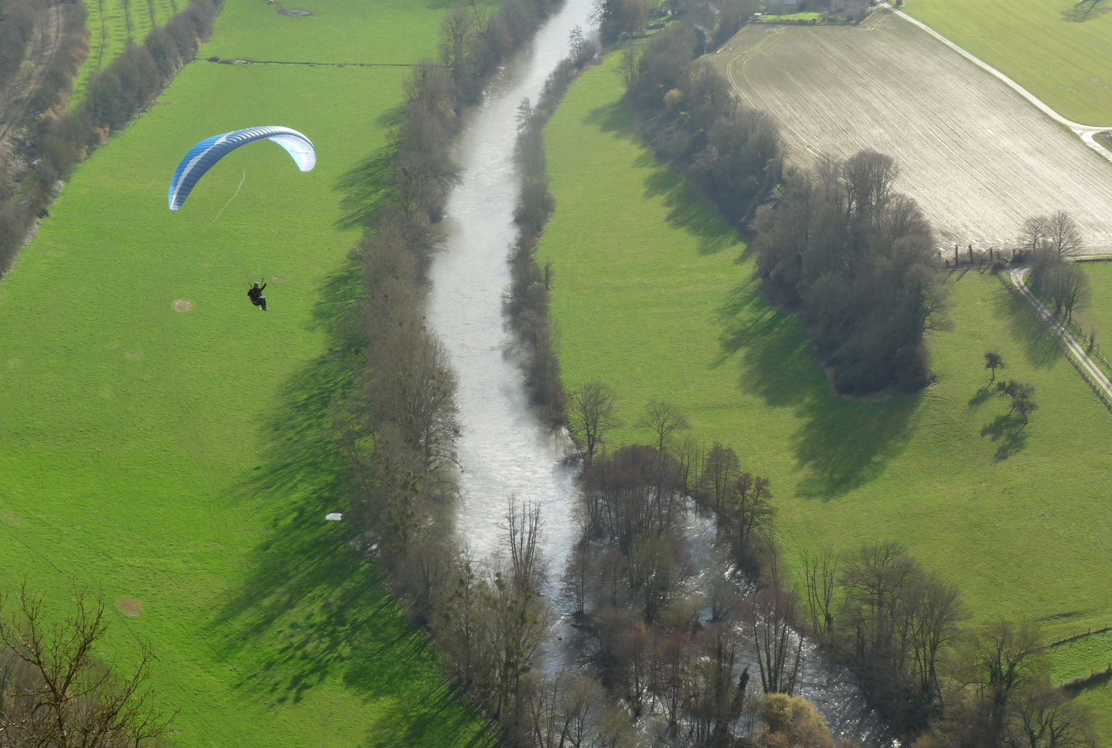 Parapente à Clécy - Normandie