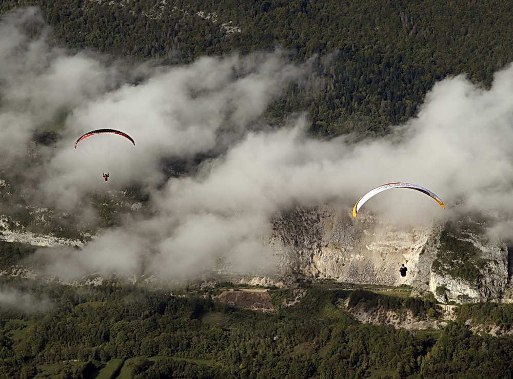 Parapente am Lac d' Annecy