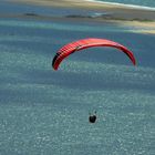 parapente au dessu du bassin d'arcachon