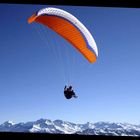 Parapente au saisies, les Alpes France