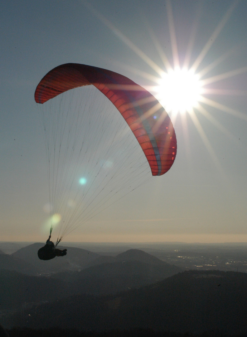 parapente flares...