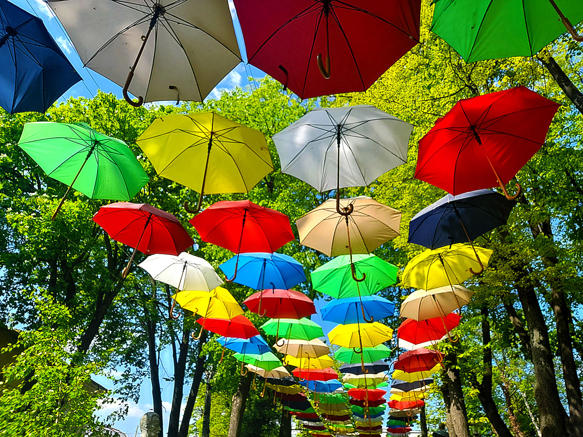 Parapluies volants
