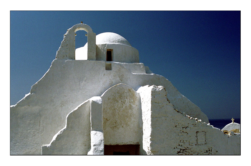 Paraportiani-Kirche in Mykonos-Stadt