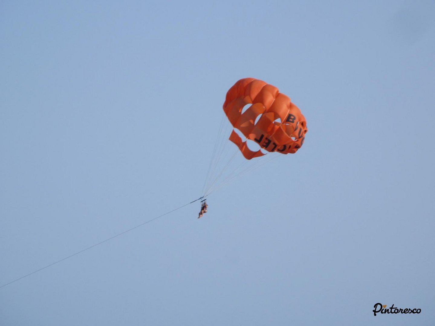 Parasailing ...