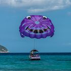 Parasailing......