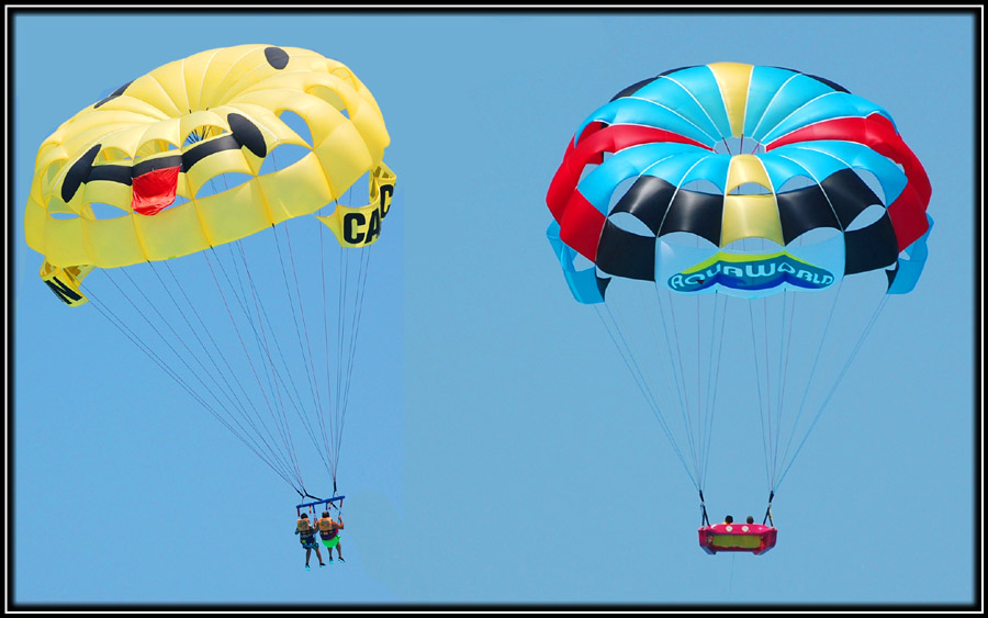 Parasailing im Doppelpack