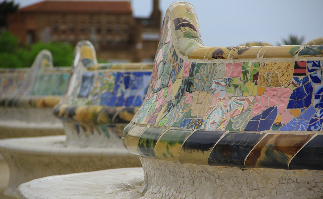 Parc Güell - Barcelona - Spanien - Mai 2011