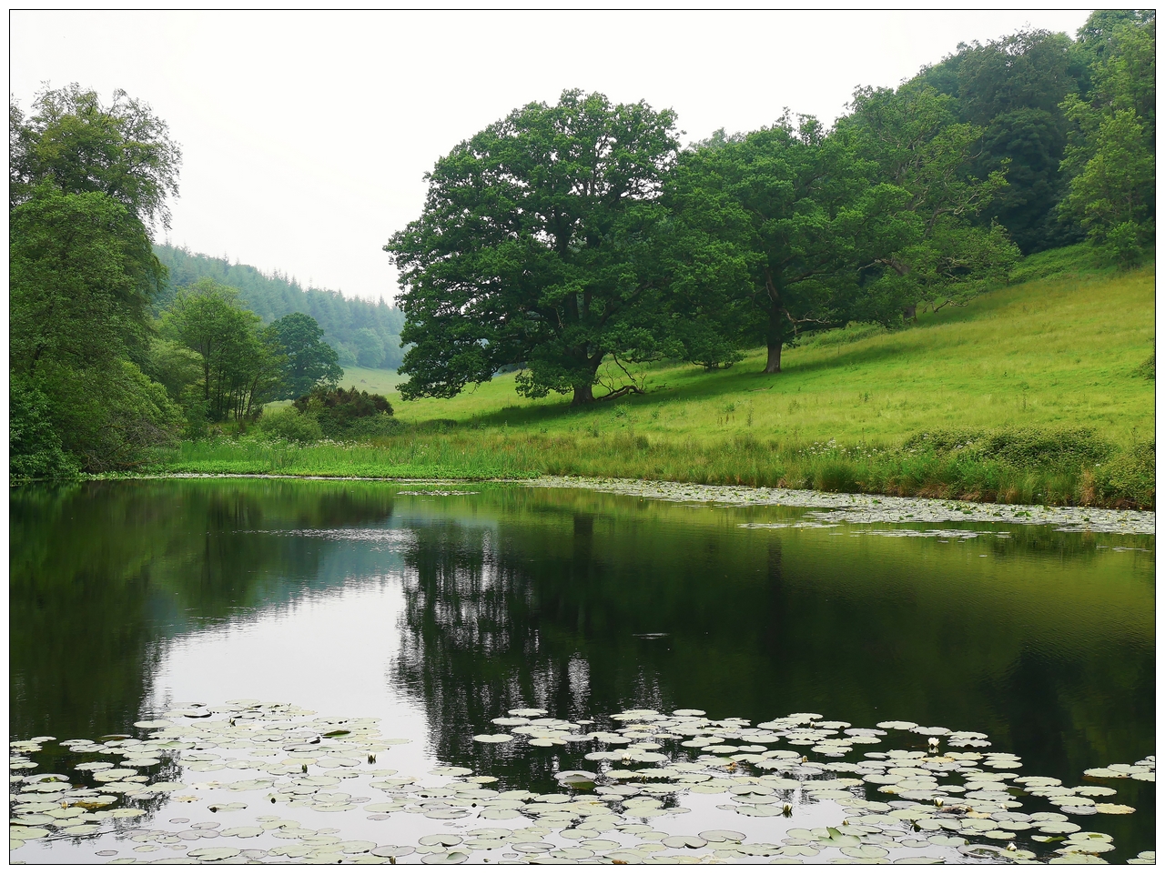 Parc jardin de Stourhead.